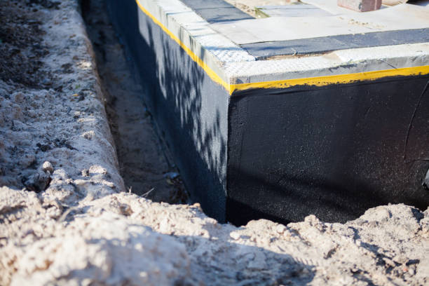 Residential Foundation Crack Repair installation at a Rochester, WA home by SJ Waterproofing Pros